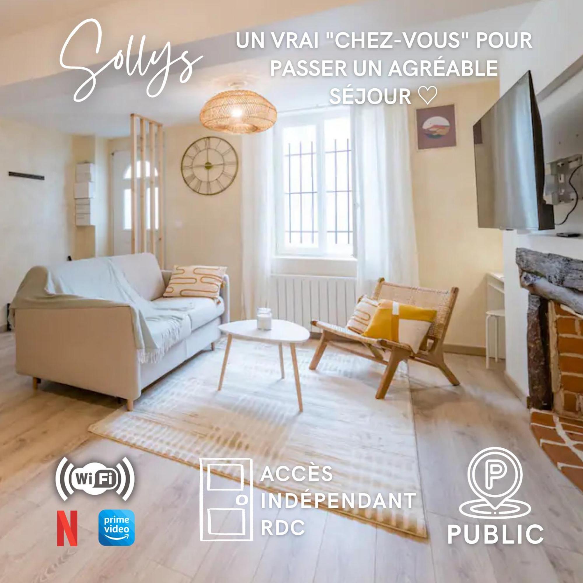 Sollys Apartman Auxerre Kültér fotó